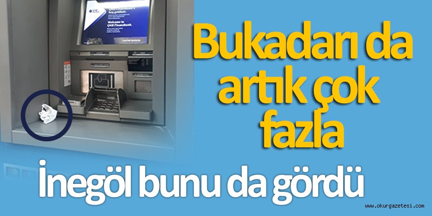 İNEGÖL BUNA DA ŞAHİT OLDU!