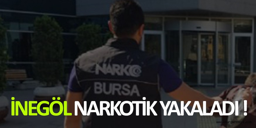 İnegöl’de durdurulan araçta uyuşturucu ele geçirildi