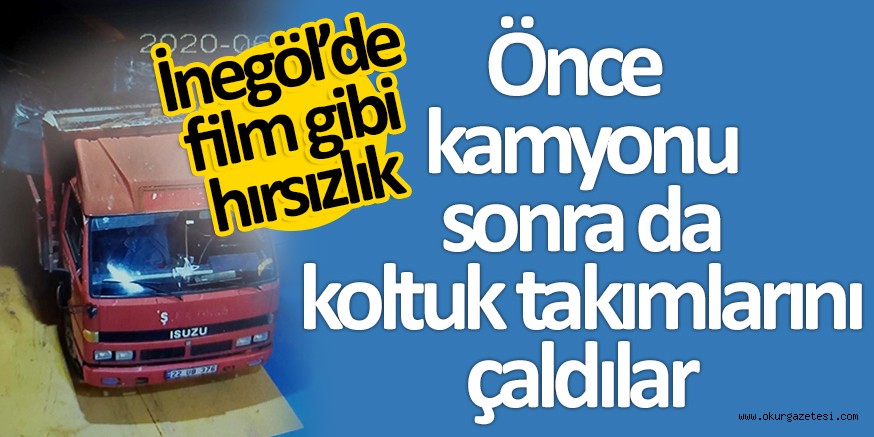 İnegöl’de film gibi hırsızlık