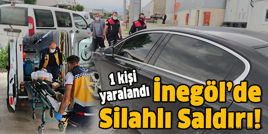 İnegöl’de silahlı saldırı