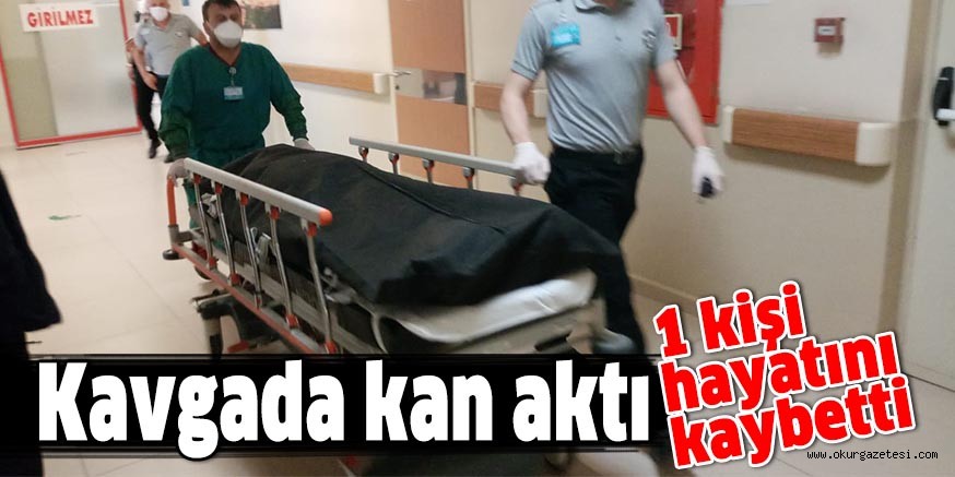 Kavgada kan aktı; 1 kişi hayatını kaybetti