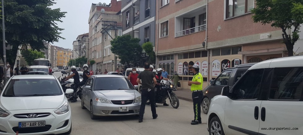 Kovalamaca sonucu yakalandı