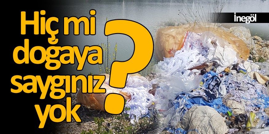 Mobilya üretim atıkları Doğaya böyle saçıldı