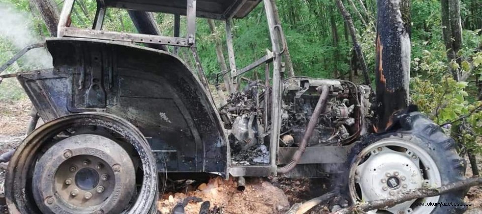 TRAKTÖR KULLANILMAZ HALE GELDİ