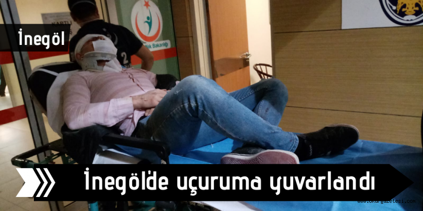 Uçuruma yuvarlandı