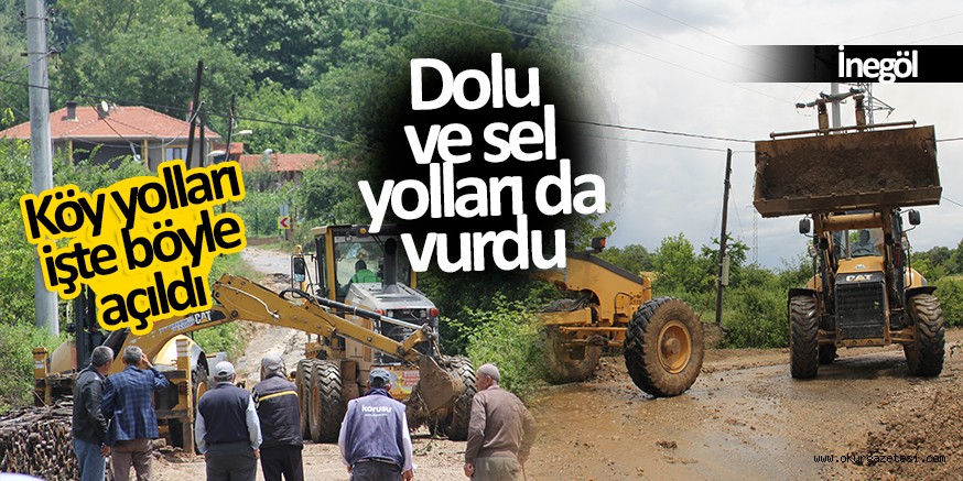 Yolları açma çalışmaları sürüyor