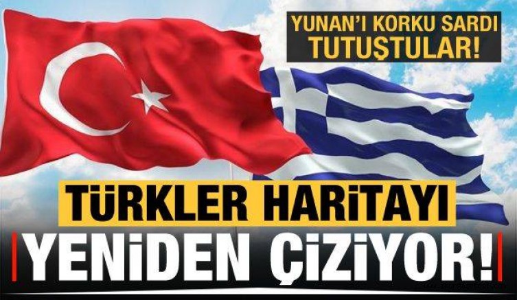 Yunan tutuştu! ‘Türkler haritayı yeniden çiziyor’