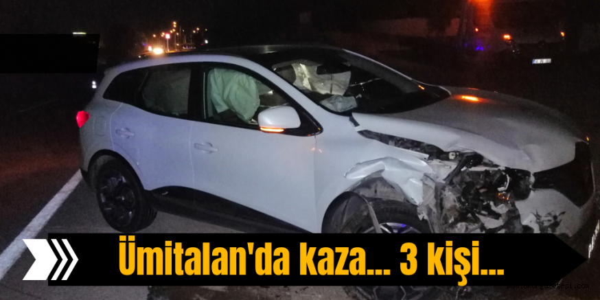 BURSA ANKARA KARAYOLUNDA KAZA; 3 YARALI