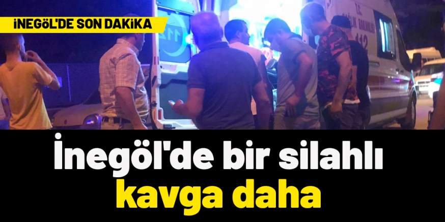 İnegöl’de bir silahlı saldırı daha