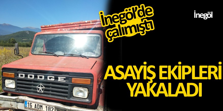 İnegöl’de otomobil çalan hırsız tutuklandı