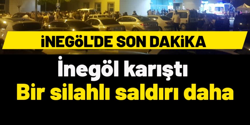İNEGÖL’DE SİLAHLAR KONUŞTU