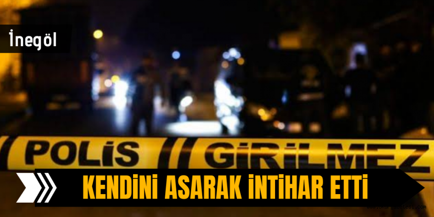 İnegölde intihar