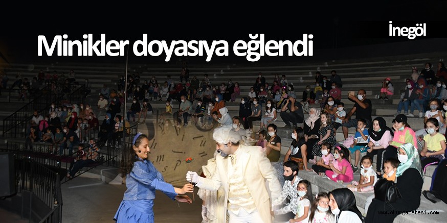 İnegöllü minikler yeniden kültür sanatla buluştu
