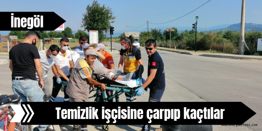 İşini bitirip evine giderken, çarpıp kaçtılar