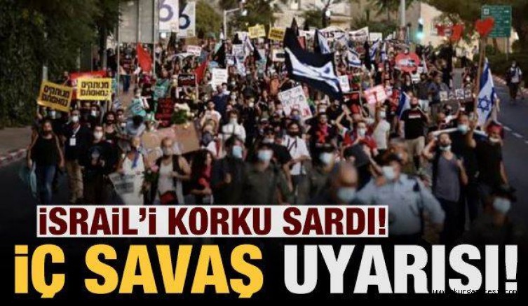 İsrail’de büyük kaos: İç savaş uyarısı yapıldı!