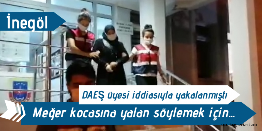 Meğer kocasına yalan söylemiş