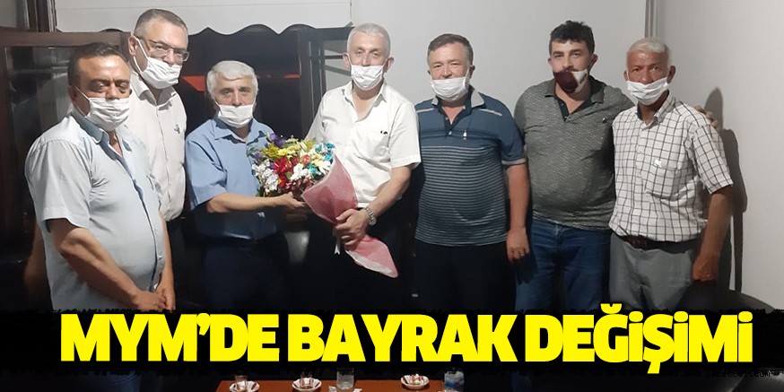 MYM’DE BAYRAK DEĞiŞiMi