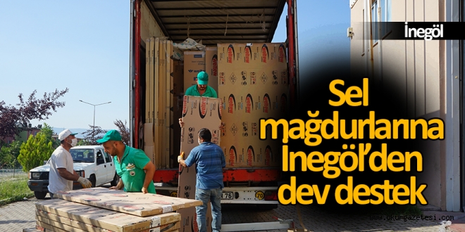 SEL MAĞDURU 60 HANEYE MOBİLYA YARDIMI