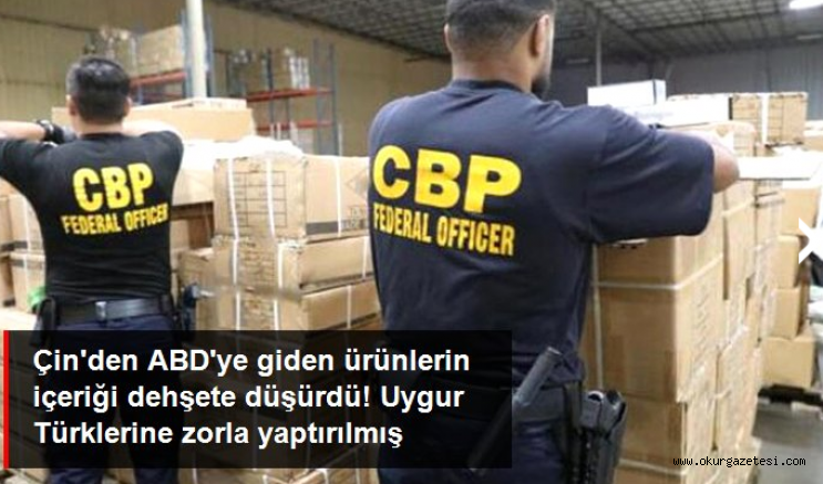 Uygur Türklerine yaptırılan 13 tonluk üründe insan saçı tespit edildi