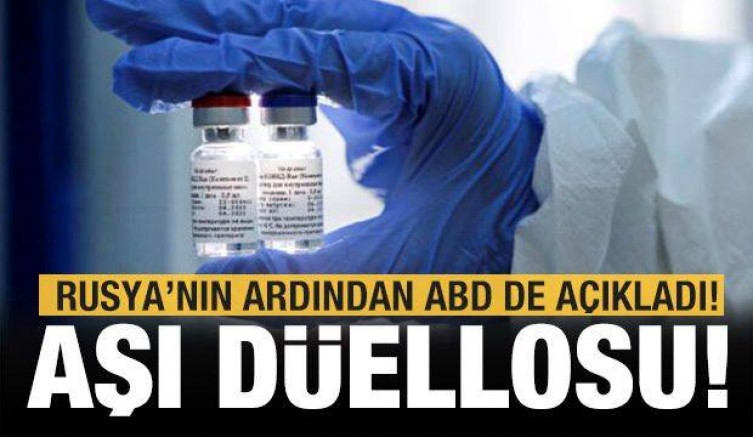 Aşı düellosu! Rusya’nın ardından ABD’den de açıklama geldi