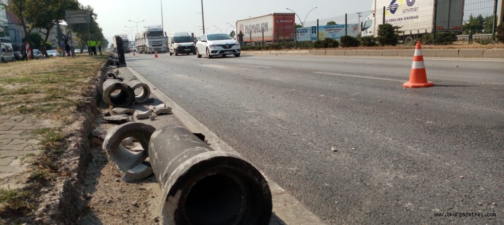 Bursa-Ankara karayolunda ulaşım 30 dakika aksadı