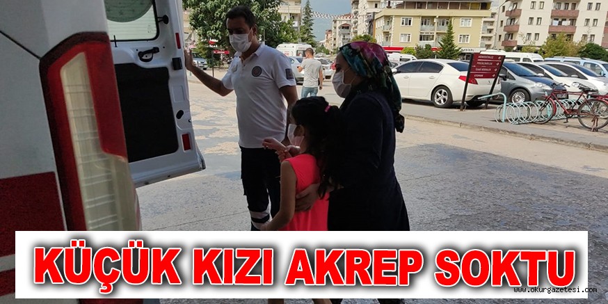 KÜÇÜK KIZI AKREP SOKTU