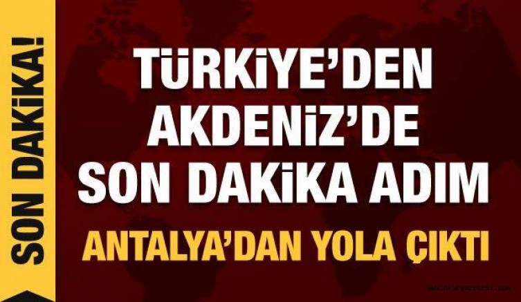 Türkiye Akdeniz’de yeni Navtex ilan etti