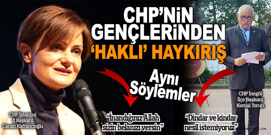 CHP’NİN GENÇLERİNDEN ‘HAKLI’ HAYKIRIŞ