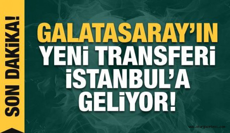Galatasaray, yeni transferini KAP’a bildirdi!