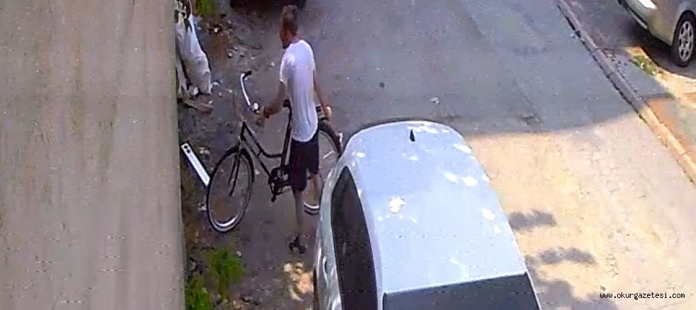 İnegöl’de hırsızlık kameralara yansıdı