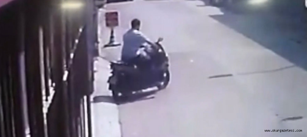 İnegöl’de motosiklet hırsızlığı güvenlik kameralarına yansıdı