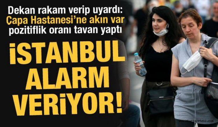 İstanbul Tıp Fakültesi Dekanı: Çapa’da pozitiflik oranı yüzde 15’i geçti, salgın başladı