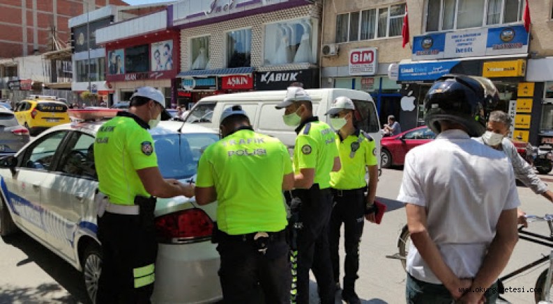 Maske takmayan 125 kişiye ceza kesildi