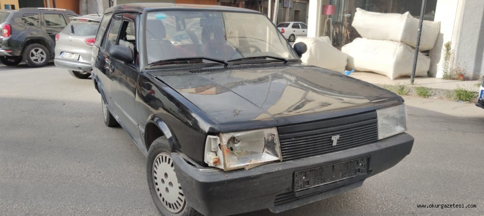 Otomobil ile motosiklet çarpıştı; 1 yaralı