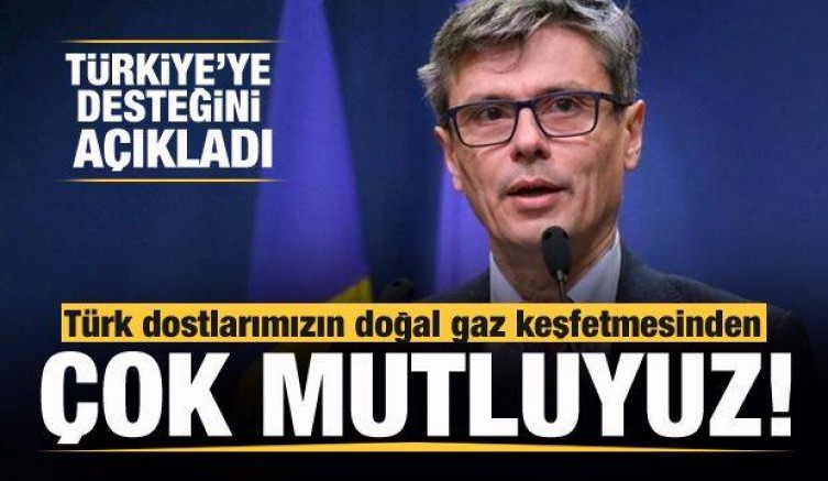 Türkiye’nin Karadeniz’de doğal gaz keşfine tam destek: Çok mutluyuz…
