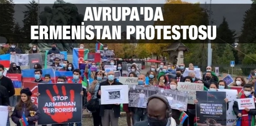 Avrupa’da Ermenistan protestosu