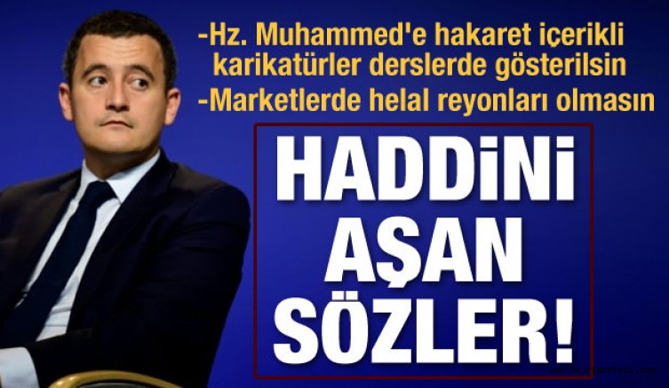 Fransa İçişleri Bakanı Darmanin: Helal gıda reyonlarından rahatsız oluyorum