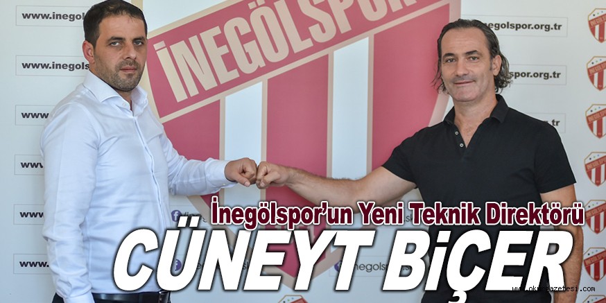 iNEGÖLSPOR TEKNİK DİREKTÖR CÜNEYT BİÇER İLE ANLAŞTI