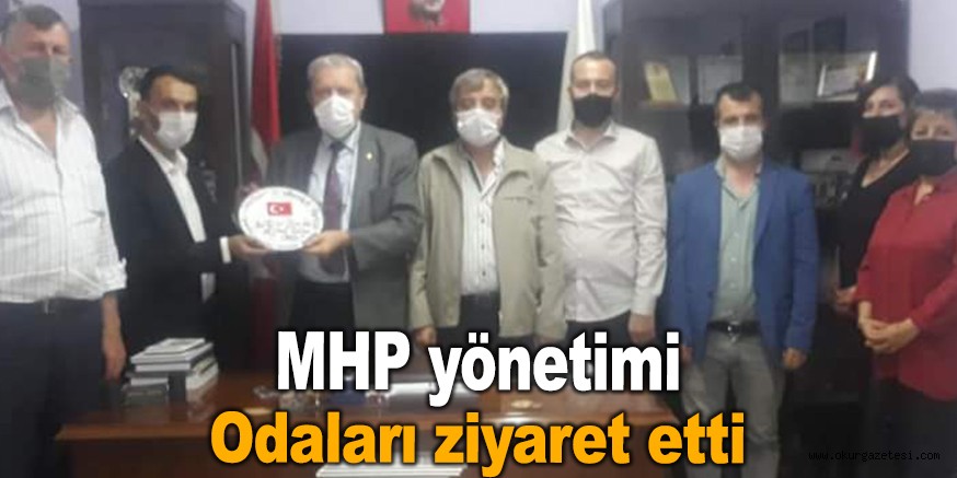 MHP yönetimi odaları ziyaret etti