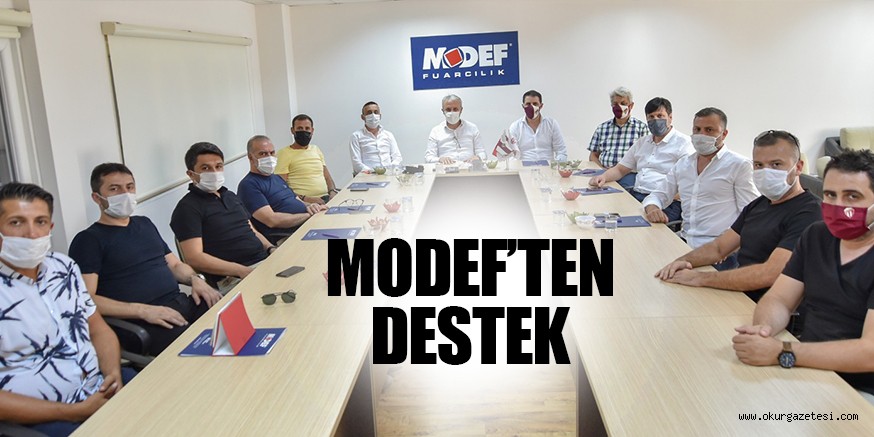 MODEF’TEN iNEGöLSPOR’A DESTEK
