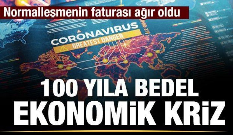 Normalleşme faturası 20 trilyon dolar