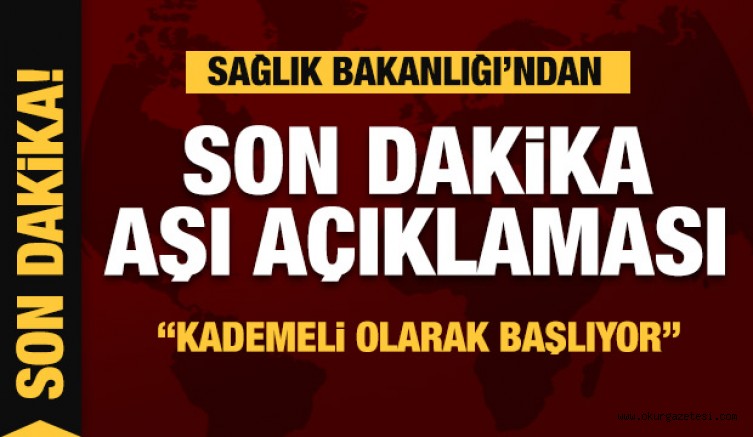 Sağlık Bakanlığı’ndan son dakika grip aşısı açıklaması: Kademeli başlıyor