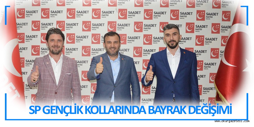 SP GENÇLİK KOLLARINDA BAYRAK DEĞİŞİMİ