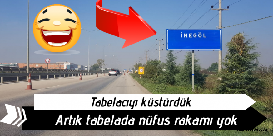 Tabelacıyı küstürdük