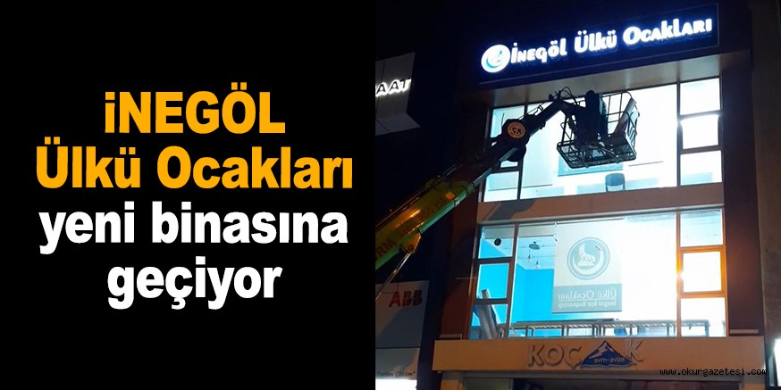Ülkü Ocakları yeni binasına geçiyor