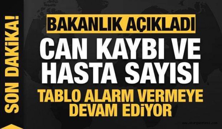 15 Kasım koronavirüs tablosu! Hasta, ölü sayısı ve son durum açıklandı