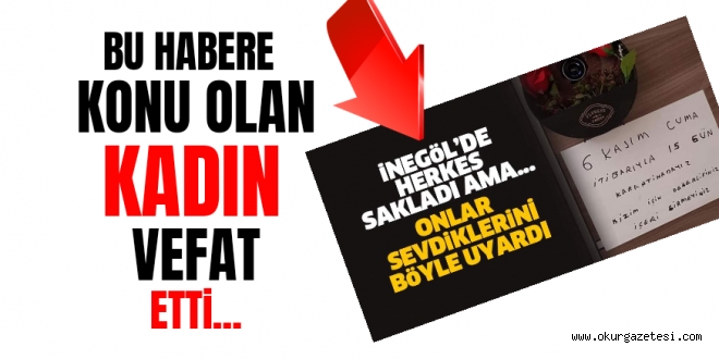 Bu yazıyı asan kadın, koronadan hayatını kaybetti