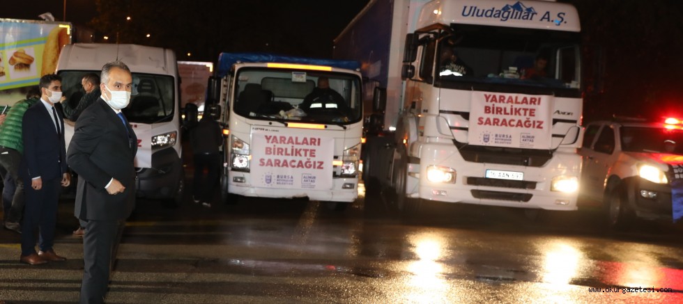 Bursa depremzedeler için teyakkuzda