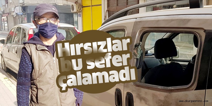 Çalacak bir şey bulamayınca araçtan inip kayıplara karıştı