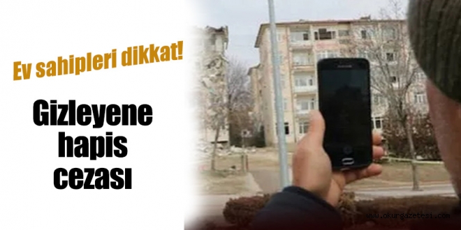 Çürük olduğunu gizleyene hapis cezası